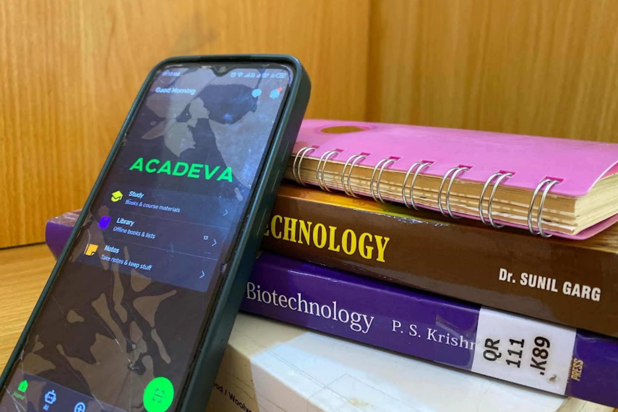 Acadeva on mobile